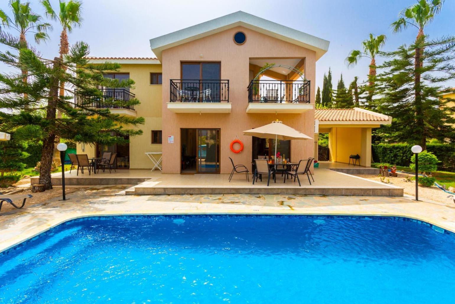 Villa Halima Alexandros Polis Exteriör bild