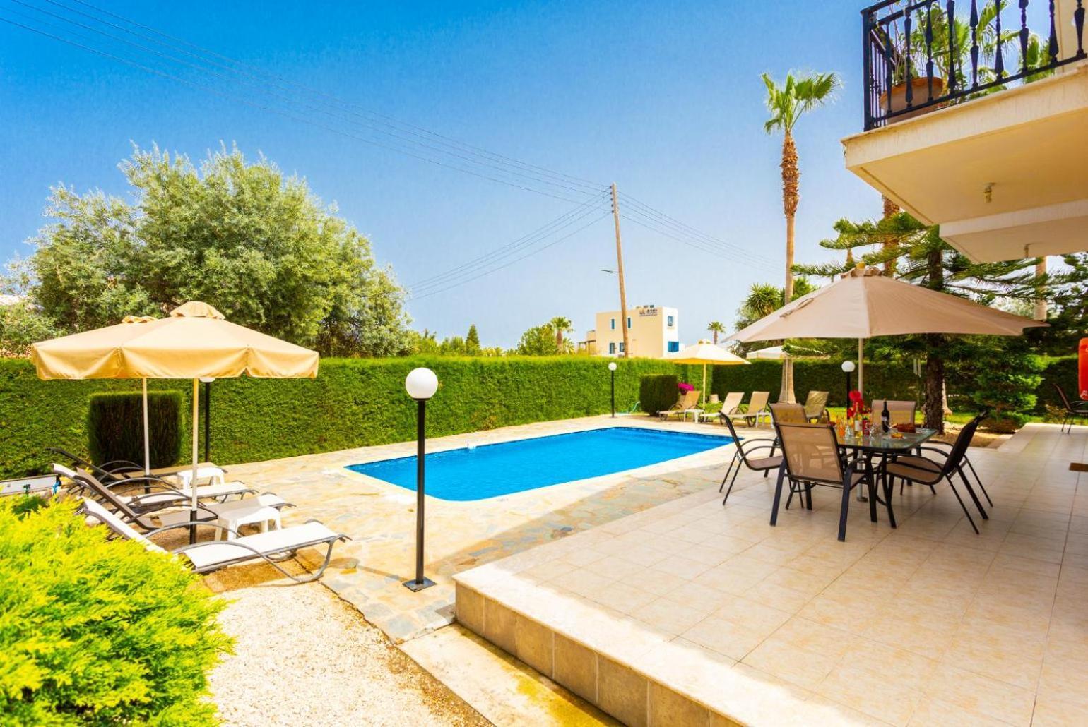 Villa Halima Alexandros Polis Exteriör bild