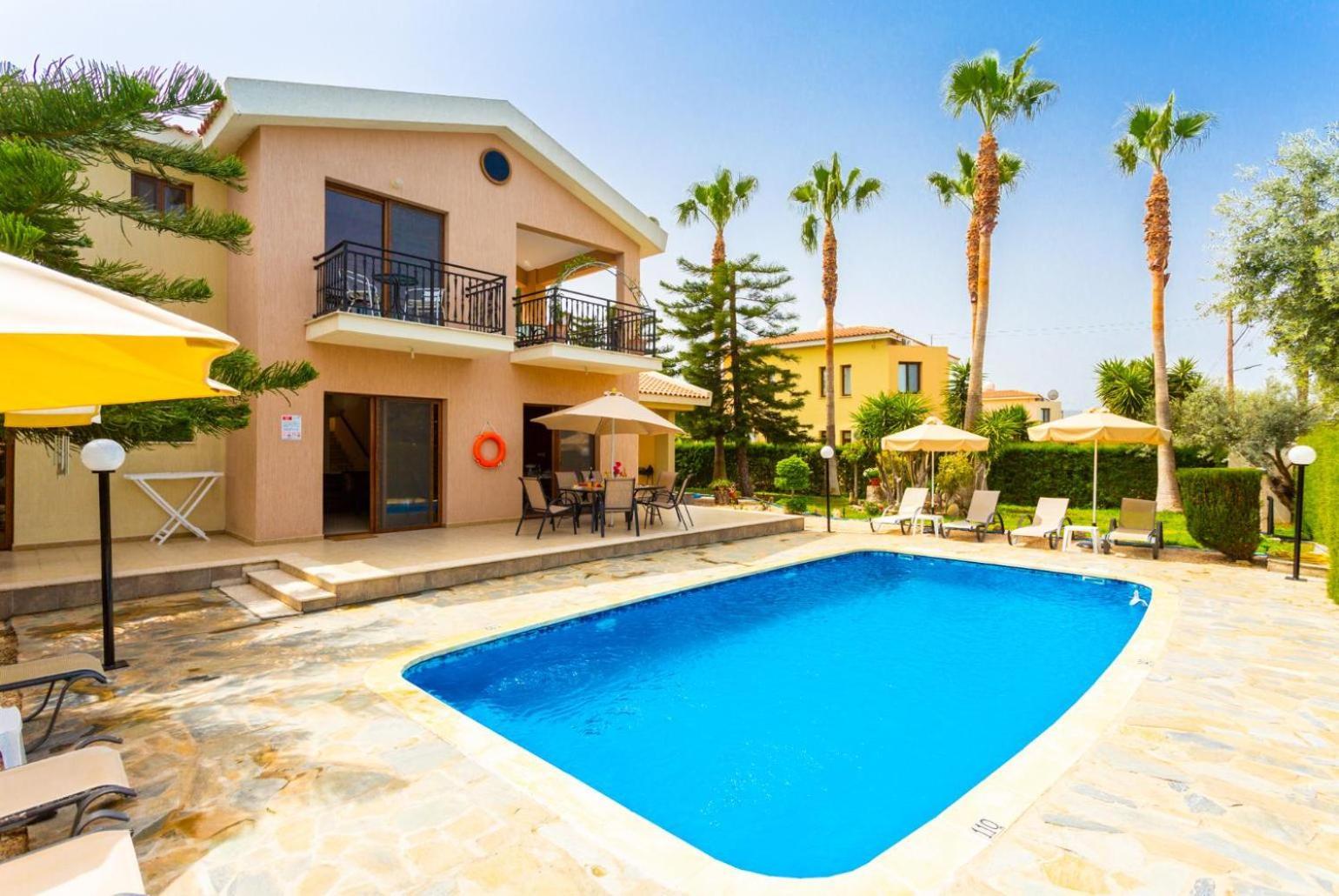Villa Halima Alexandros Polis Exteriör bild